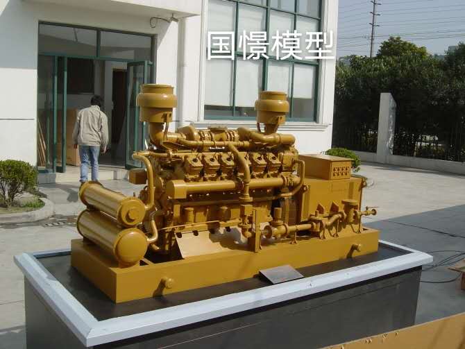 突泉县机械模型