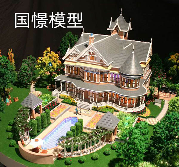 突泉县建筑模型